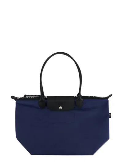 Longchamp Le Pliage Shoulder Bag In Blue