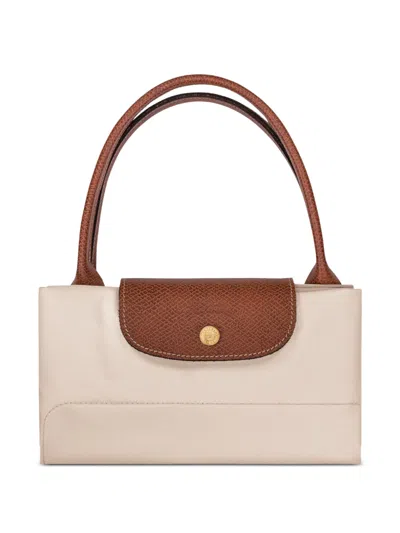 Longchamp Le Pliage Shoulder Bag In Nude