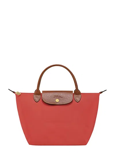 Longchamp Le Pliage Small Bag In Tomato