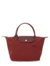 Longchamp Le Pliage Small Bag In Burgundy