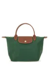 Longchamp Small Le Pliage Original Top Handle Bag In Green