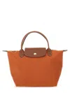 Longchamp Le Pliage Small Bag In Orange