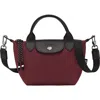Longchamp Small Le Pliage Energy Tote Bag In Burgundy