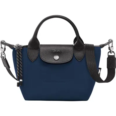 Longchamp Le Pliage Small Crossbody Bag In Blue