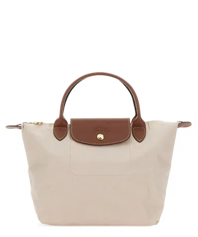 Longchamp Le Pliage Small Handbag In White