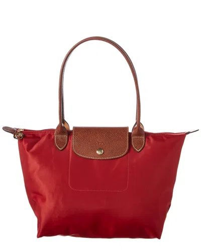Longchamp Small Le Pliage Tote Bag In Red