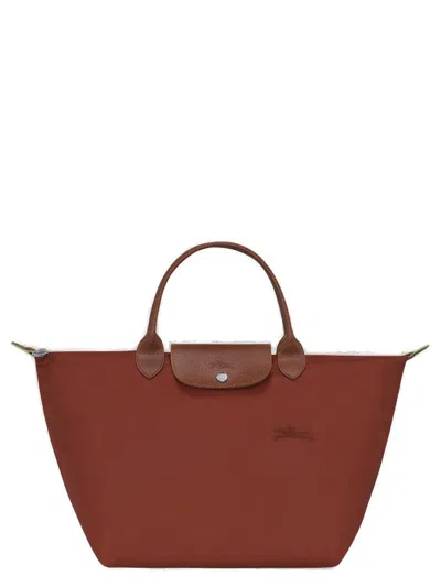 Longchamp Le Pliage Small Tote Bag In Brown