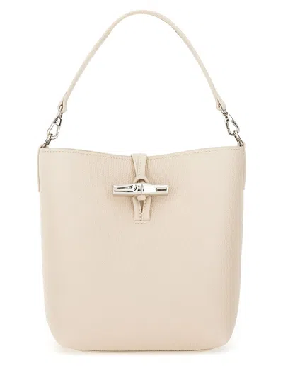 Longchamp Le Pliage Style Mini Shoulder Bag Xs 21 X 17 X 11 Cm In White