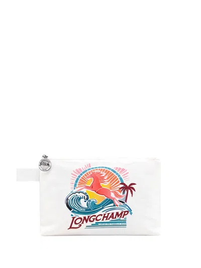 Longchamp `le Pliage Surf` Pouch In Multi