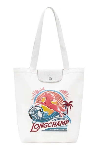 Longchamp Le Pliage Surf Tote In Multi