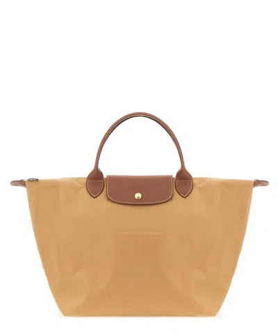 Longchamp Le Pliage Tote Bag In Beige