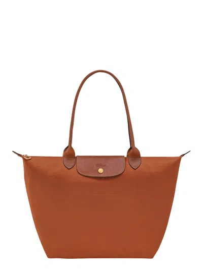 Longchamp Le Pliage Tote Bag In Brown