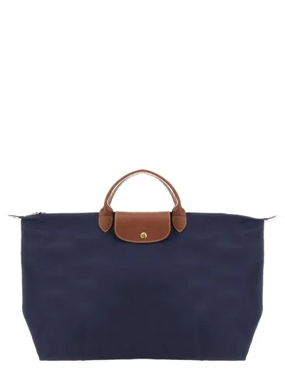 Longchamp Le Pliage Travel Bag In Black