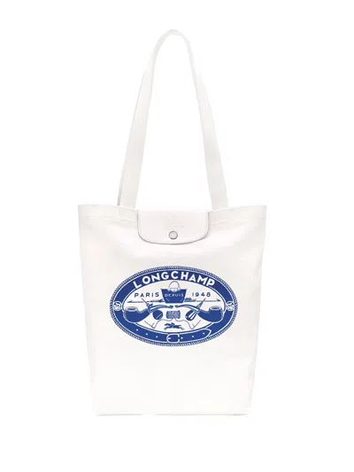 Longchamp `le Pliage X Constantin` Medium Tote Bag