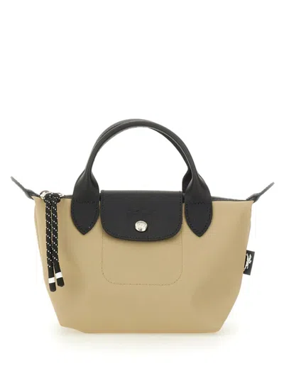 Longchamp Borsa Con Manico Le Pliage Xs In Neutral
