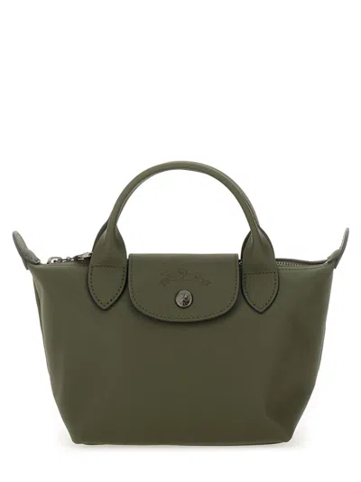 Longchamp Le Pliage Xs Handle Bag In Green