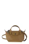 Longchamp Le Pliage Xtra - Xs Leather Handbag In Brown