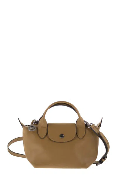 Longchamp Le Pliage Xtra - Xs Leather Handbag In Brown