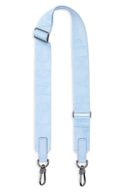 Longchamp Le Pliage Xtra Adjustable Canvas Shoulder Strap In Blue