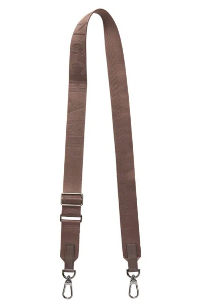 Longchamp Le Pliage Xtra Adjustable Canvas Shoulder Strap In Brown