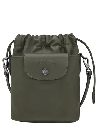 Longchamp "le Pliage" Xtra Bucket Bag In Gray