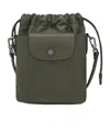 Longchamp Bucket Bag Small Adjustable Strap In Green