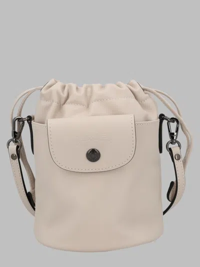 Longchamp Le Pliage Xtra Bucket Bag In Ivory