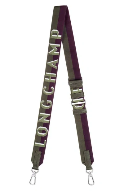 Longchamp Le Pliage Xtra Canvas Shoulder Strap In Laurel
