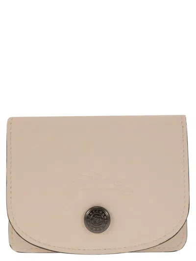 Longchamp Le Pliage Xtra Card Holder In Beige
