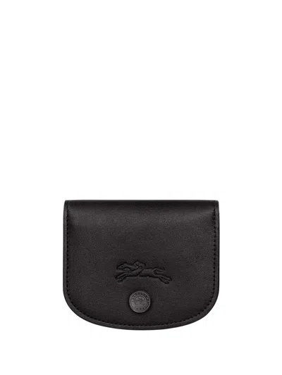 Longchamp `le Pliage Xtra` Card Holder In Black