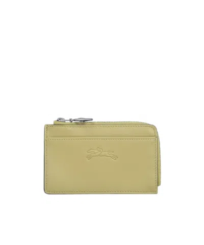 Longchamp Le Pliage Xtra Card Holder In Green