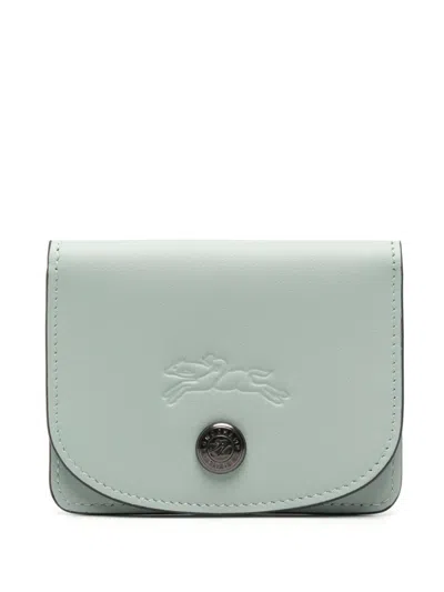 Longchamp Le Pliage Xtra Card Holder In Green