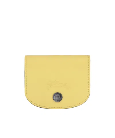 Longchamp Le Pliage Xtra Card Holder In Lime