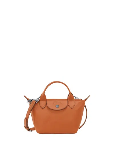 Longchamp `le Pliage Xtra` Extra Small Handbag In Brown