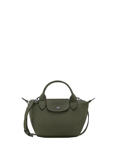 Longchamp `le Pliage Xtra` Extra Small Handbag In Green