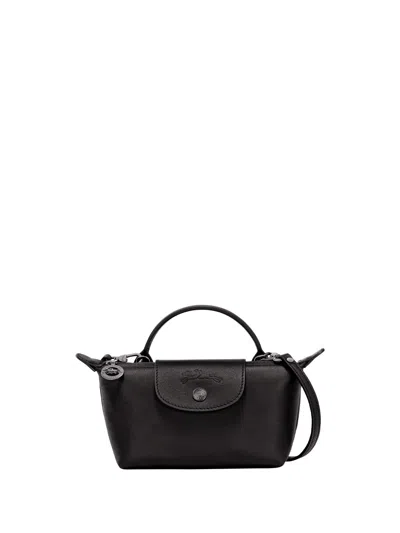 Longchamp `le Pliage Xtra` Extra Small Pouch In Black