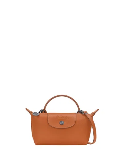 Longchamp `le Pliage Xtra` Extra Small Pouch In Brown
