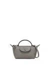 Longchamp `le Pliage Xtra` Extra Small Pouch In Gray