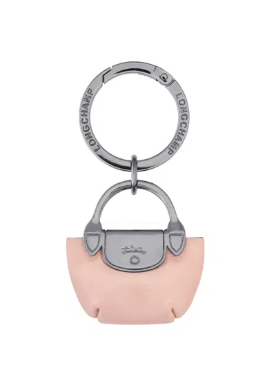Longchamp Key Ring Le Pliage Xtra In Nude