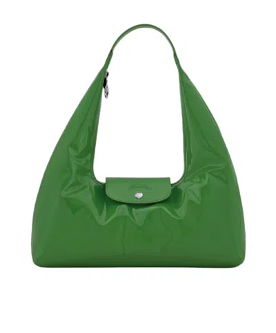 Longchamp Le Pliage Xtra L Shoulder Bag In Green