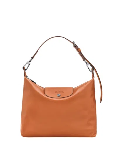 Longchamp `le Pliage Xtra` Large Hobo Bag In Orange