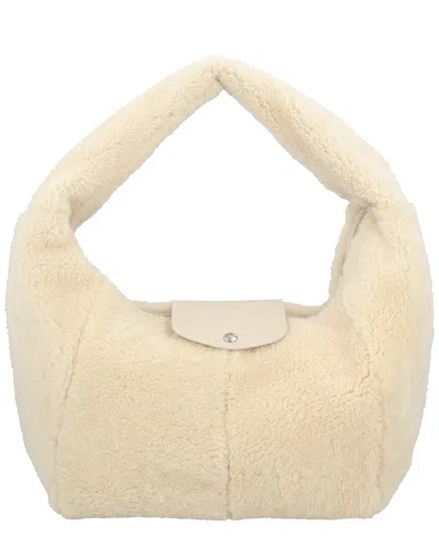 Longchamp Le Pliage Xtra Leather Hobo Bag In Neutral