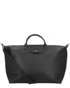 Longchamp Le Pliage Xtra Leather Tote In Black