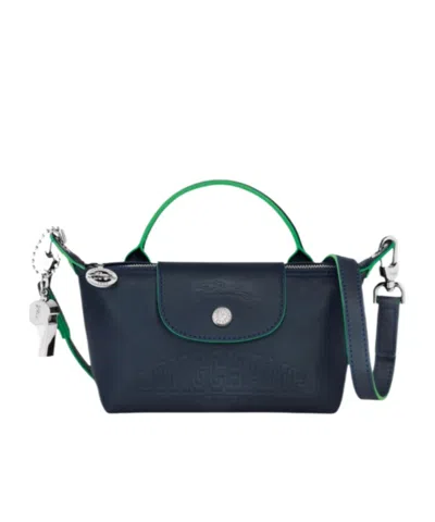 Longchamp Le Pliage Xtra Logo Shoulder Bag In Black