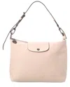 Longchamp Le Pliage Xtra Medium Leather Hobo Bag In Brown