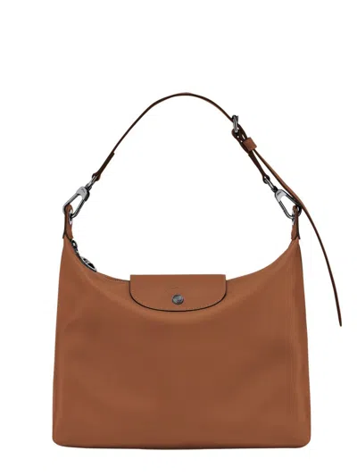 Longchamp Medium Le Pliage Xtra Shoulder Bag In Brown