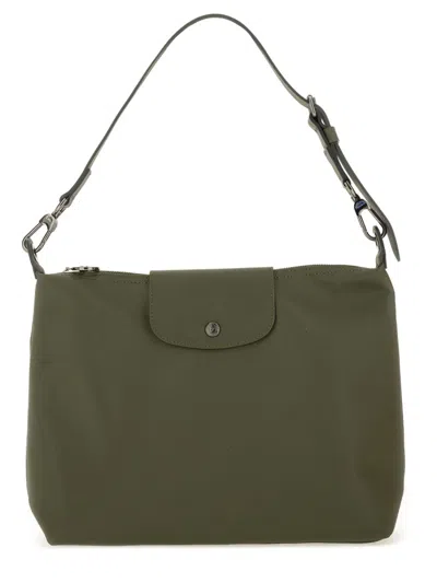 Longchamp "le Pliage Xtra" Medium Shoulder Bag In Gray