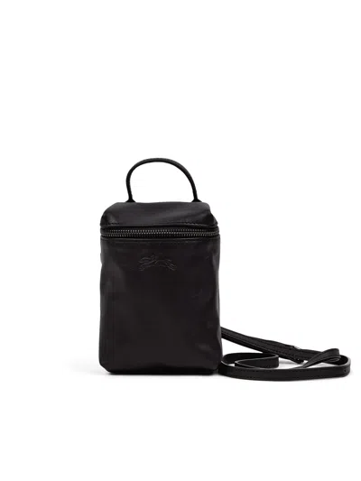 Longchamp Le Pliage Xtra Phone Crossbody Bag Xs In Black