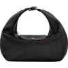 Longchamp Le Pliage Xtra Round Leather Top Handle Bag In Black