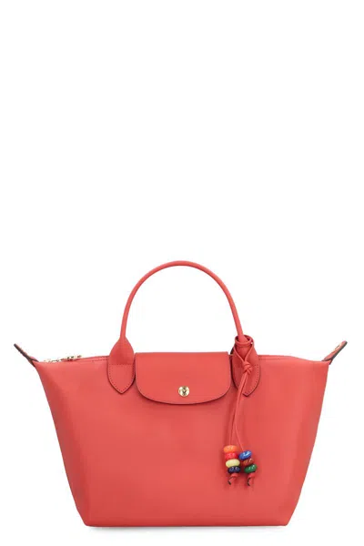 Longchamp Le Pliage Xtra S Leather Handbag In Red